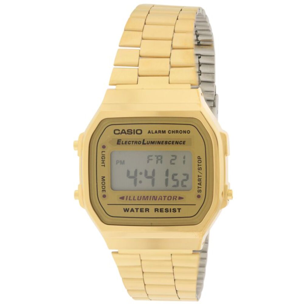 Casio Gold-Tone Stainless Steel Mens Watch